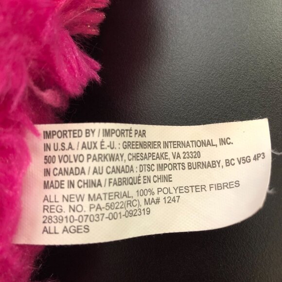 Greenbrier Fuzzy Friends Pink Monkey Plush Long Floppy Legs Stuffed 12" - Picture 7 of 8